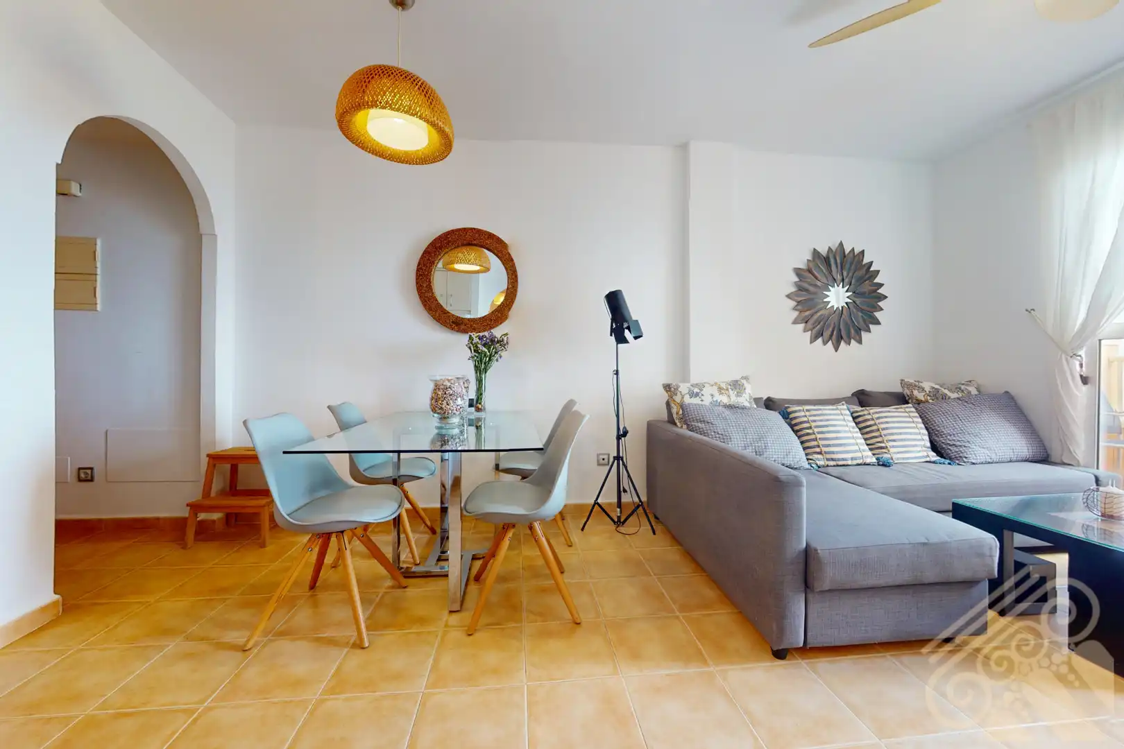 Sala de estar de Ático en venta en Marina de la Torre