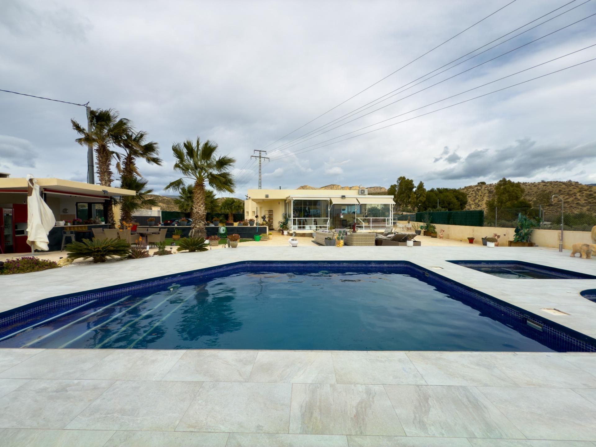 Swimming pool of House or chalet for sale in Jijona / Xixona  with Heating, Private garden and Terrace
