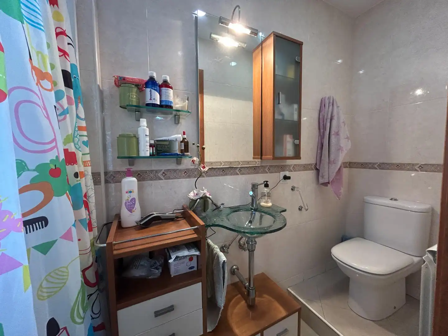 Bathroom of Flat for sale in Mataró  with Heating and Balcony