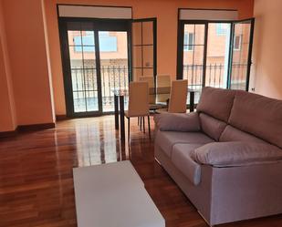 Living room of Flat to rent in Fuente Álamo de Murcia  with Air Conditioner, Parquet flooring and Terrace
