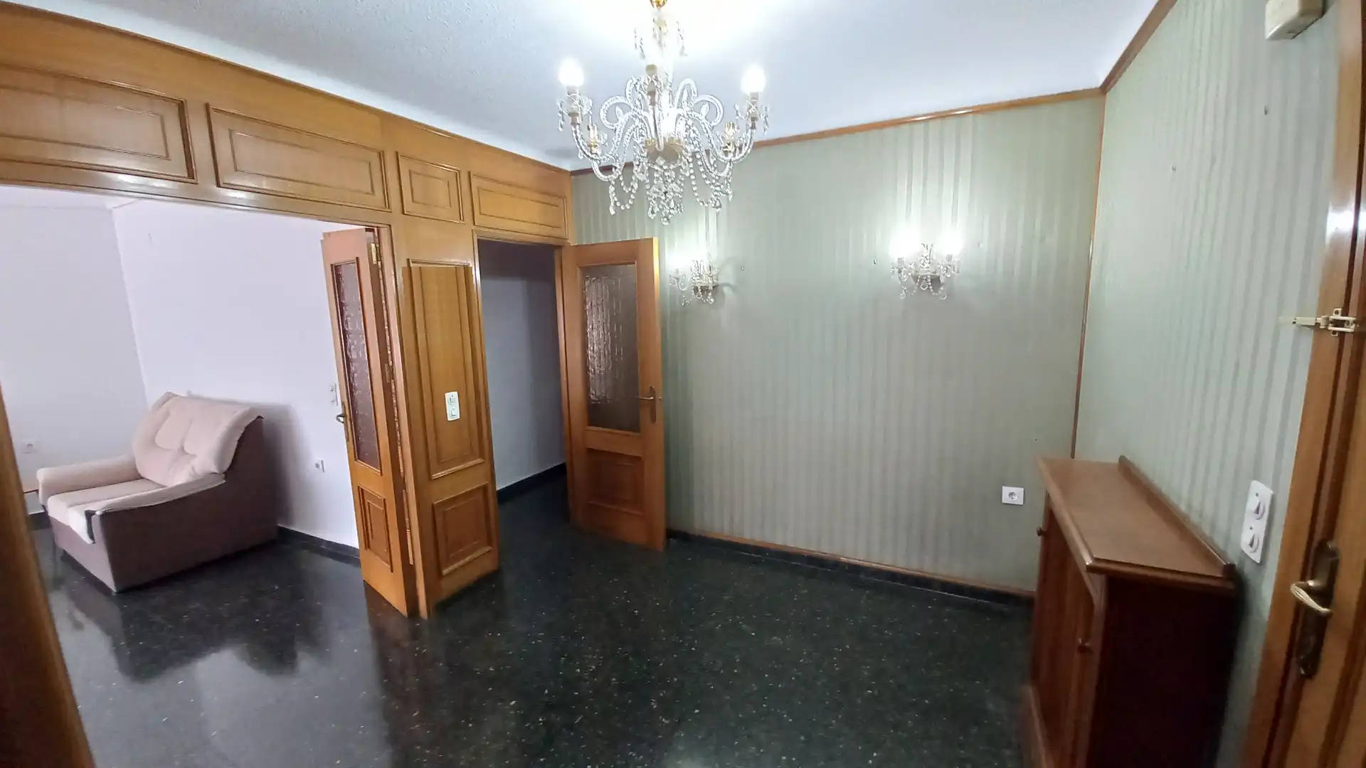 Dining room of Flat for rent in Albacete  with Air Conditioner, Heating and Furnished