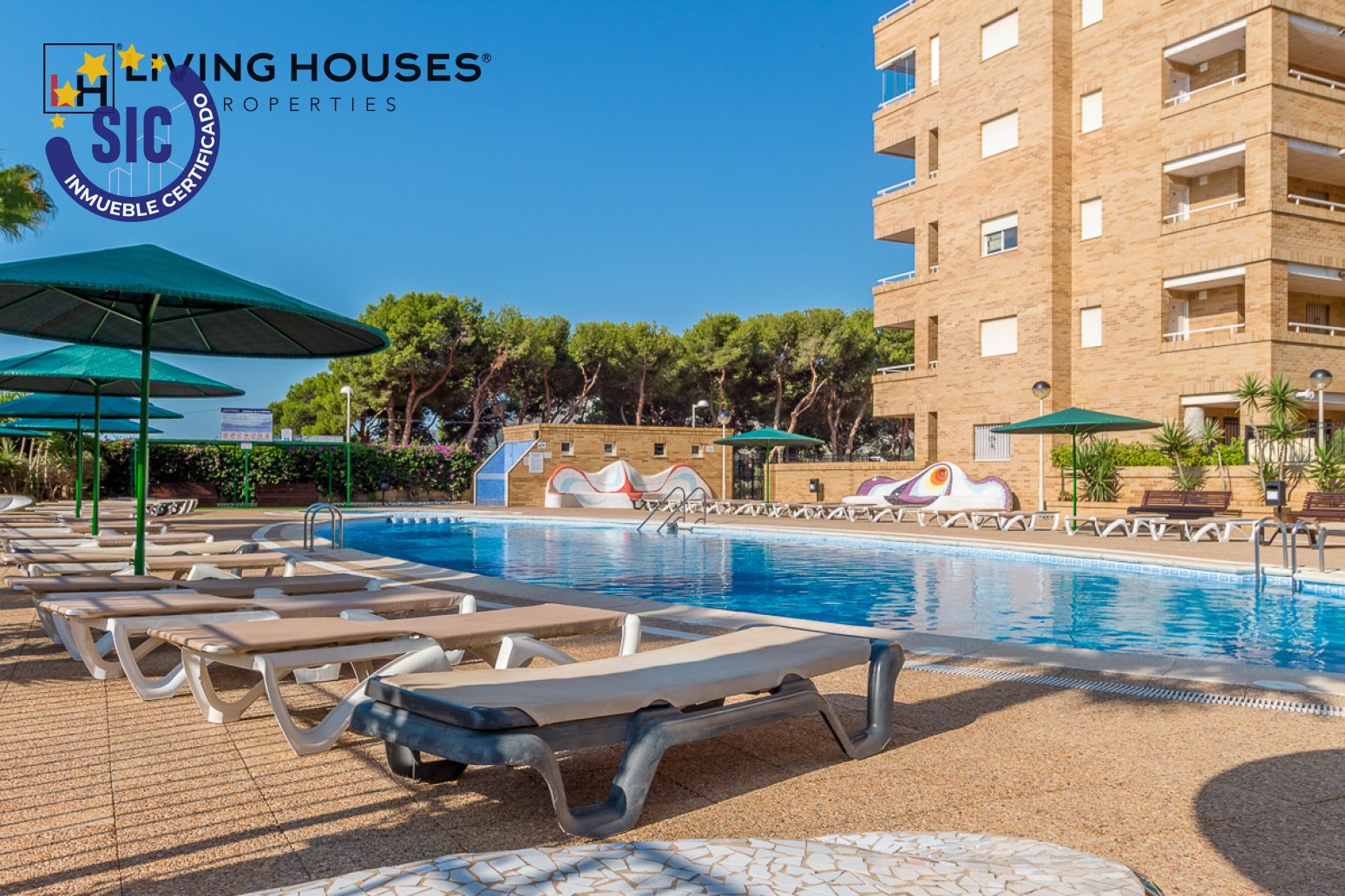 Piscina de Pis en venda en Oropesa del Mar / Orpesa amb Aire condicionat, Calefacció i Terrassa