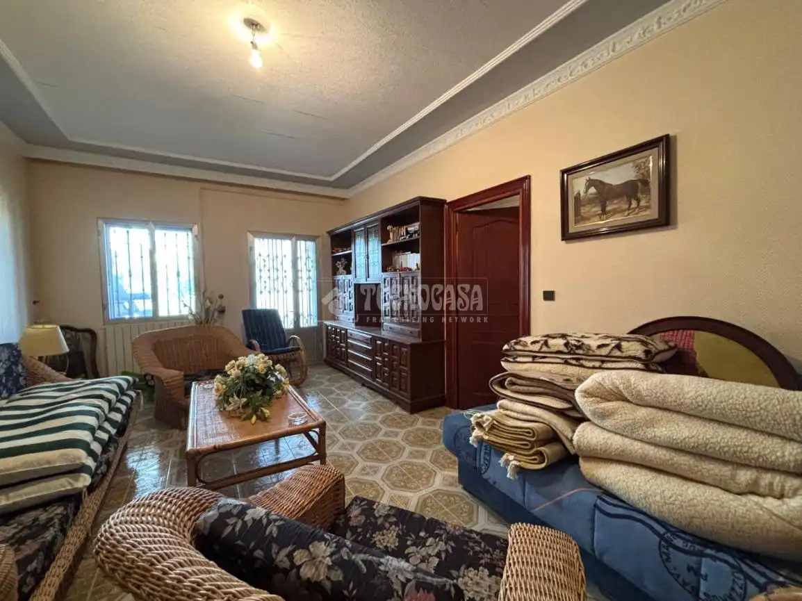 Sala de estar de Casa o chalet en venta en Nava del Rey