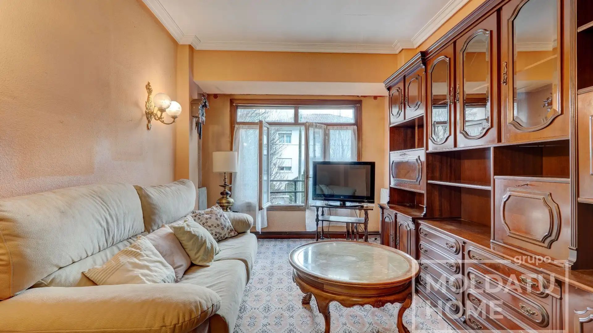 Sala de estar de Piso en venta en Irun  con Calefacción y Terraza