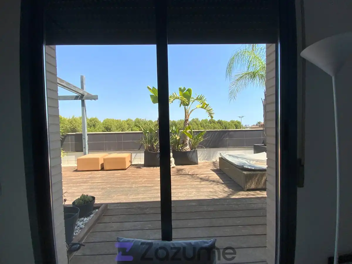Terraza de Ático de alquiler en Paiporta con Aire acondicionado, Calefacción y Parquet