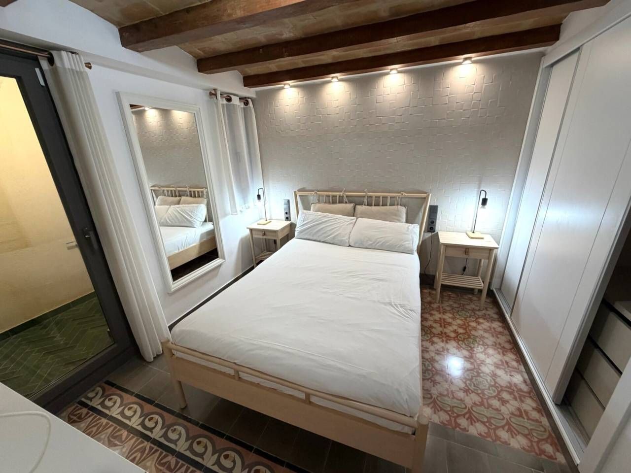 Bedroom of Flat for sale in  Barcelona Capital