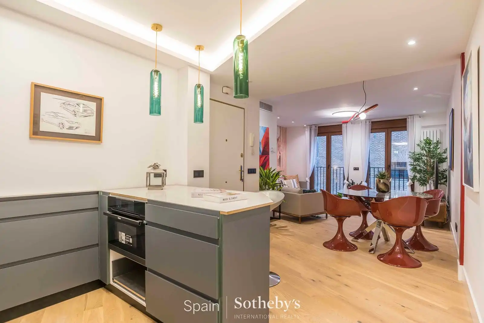 Kitchen of Apartments for sale in Madrid  with Air Conditioner