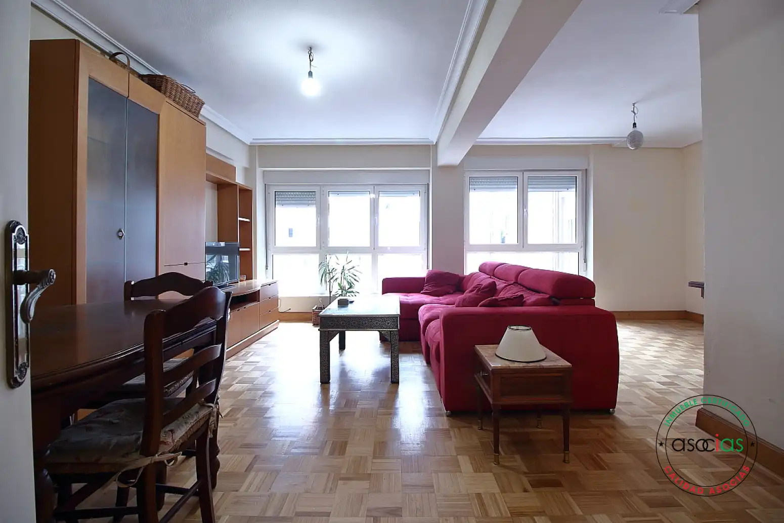 Sala de estar de Piso en venta en Gijón  con Calefacción y Parquet