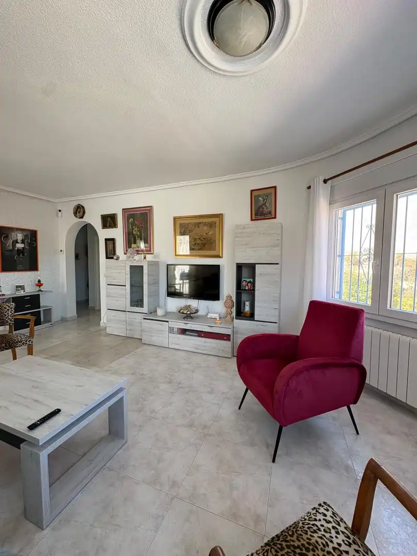 Sala d'estar de Casa o xalet en venda en Rojales amb Aire condicionat, Calefacció i Jardí privat