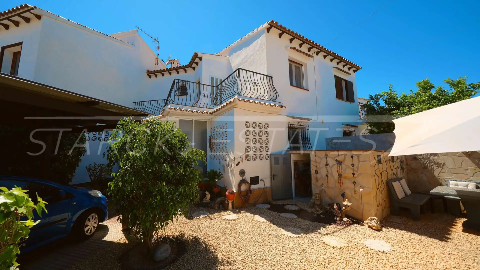 Vista exterior de Casa o chalet en venta en Els Poblets con Aire acondicionado y Piscina