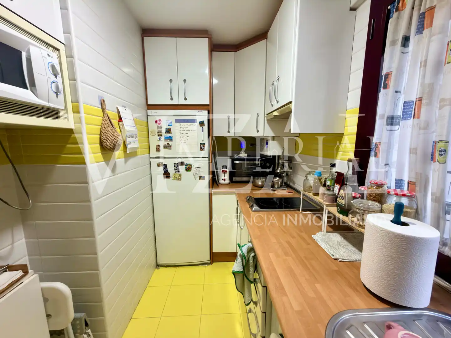 Cocina de Apartamento en venta en Toledo con Calefacción, Parquet y Trastero