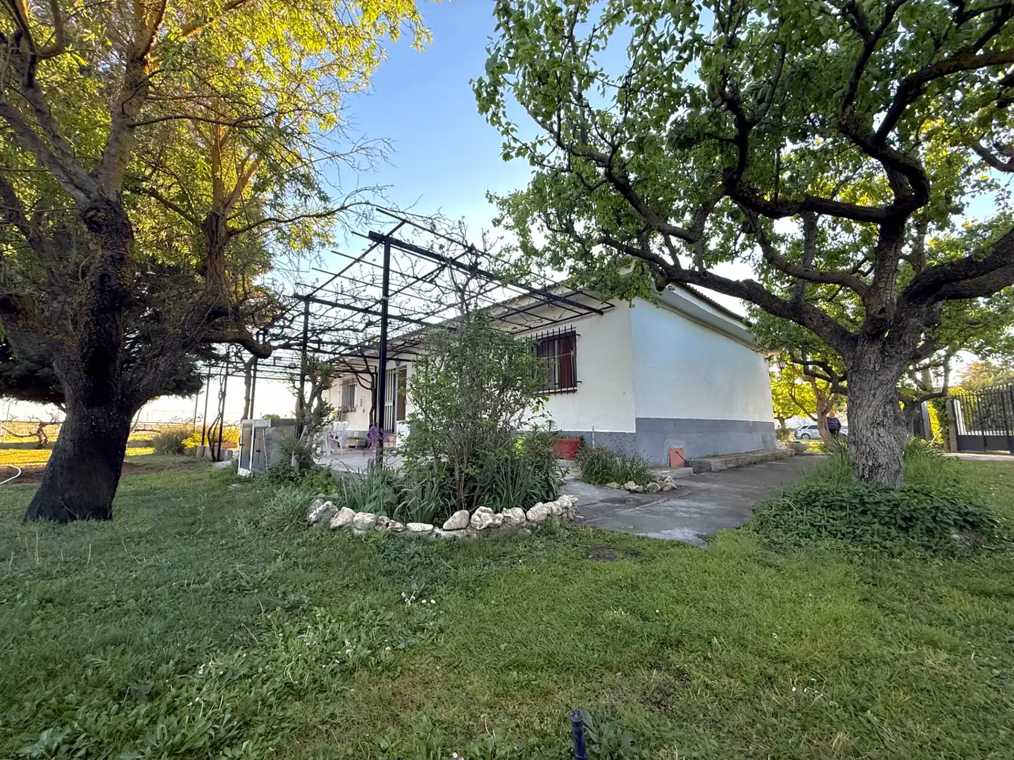 Vista exterior de Casa o chalet en venta en Estremera con Calefacción, Jardín privado y Terraza