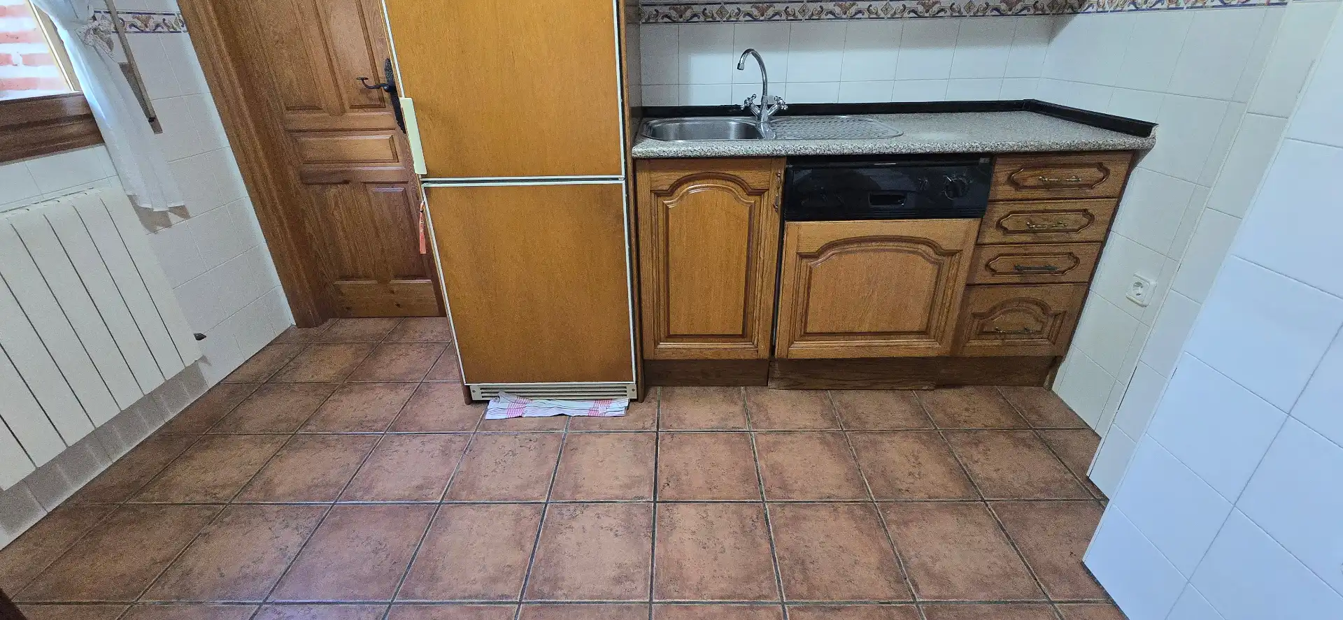 Cocina de Casa o chalet en venta en Villacastín con Calefacción, Jardín privado y Horno