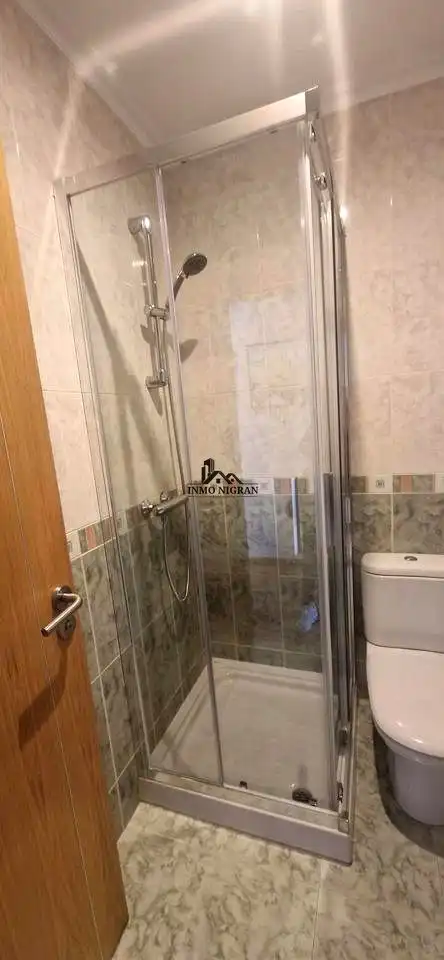 Bathroom of Flat for rent in Baiona  with Terrace, Furnished and Community pool