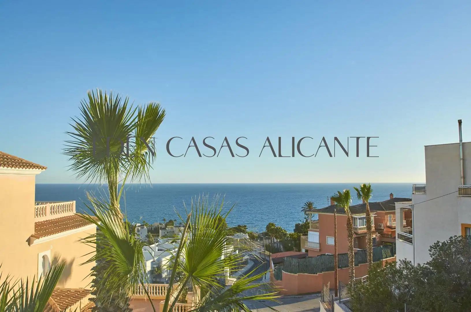 Vista exterior de Casa o chalet en venta en Villajoyosa / La Vila Joiosa con Aire acondicionado, Jardín privado y Terraza