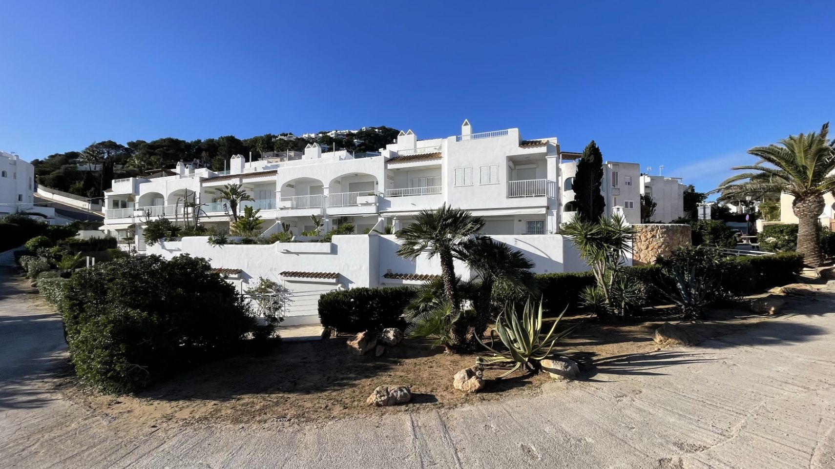 Exterior view of Apartment for sale in Santa Eulària des Riu  with Swimming Pool