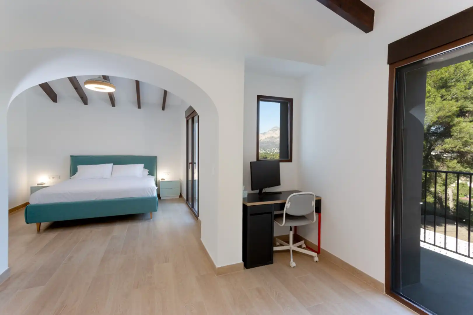 Bedroom of Houses for sale in Jávea / Xàbia  with Air Conditioner, Heating and Private garden