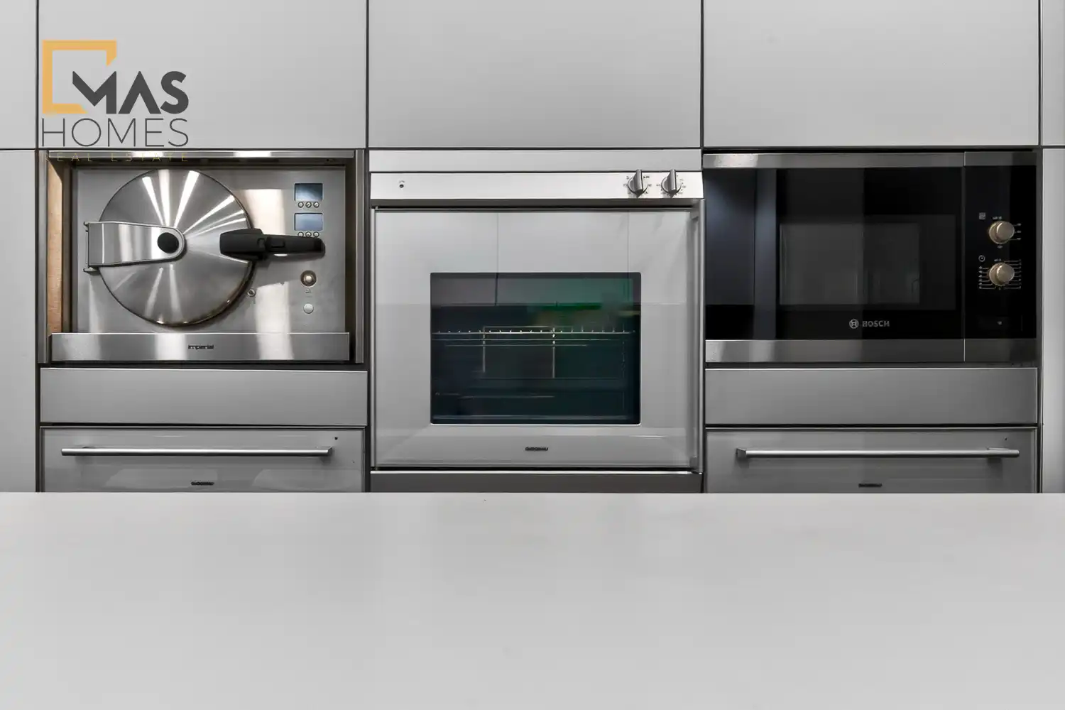 Kitchen of Flat for sale in Barcelona  with Air Conditioner, Heating and Oven