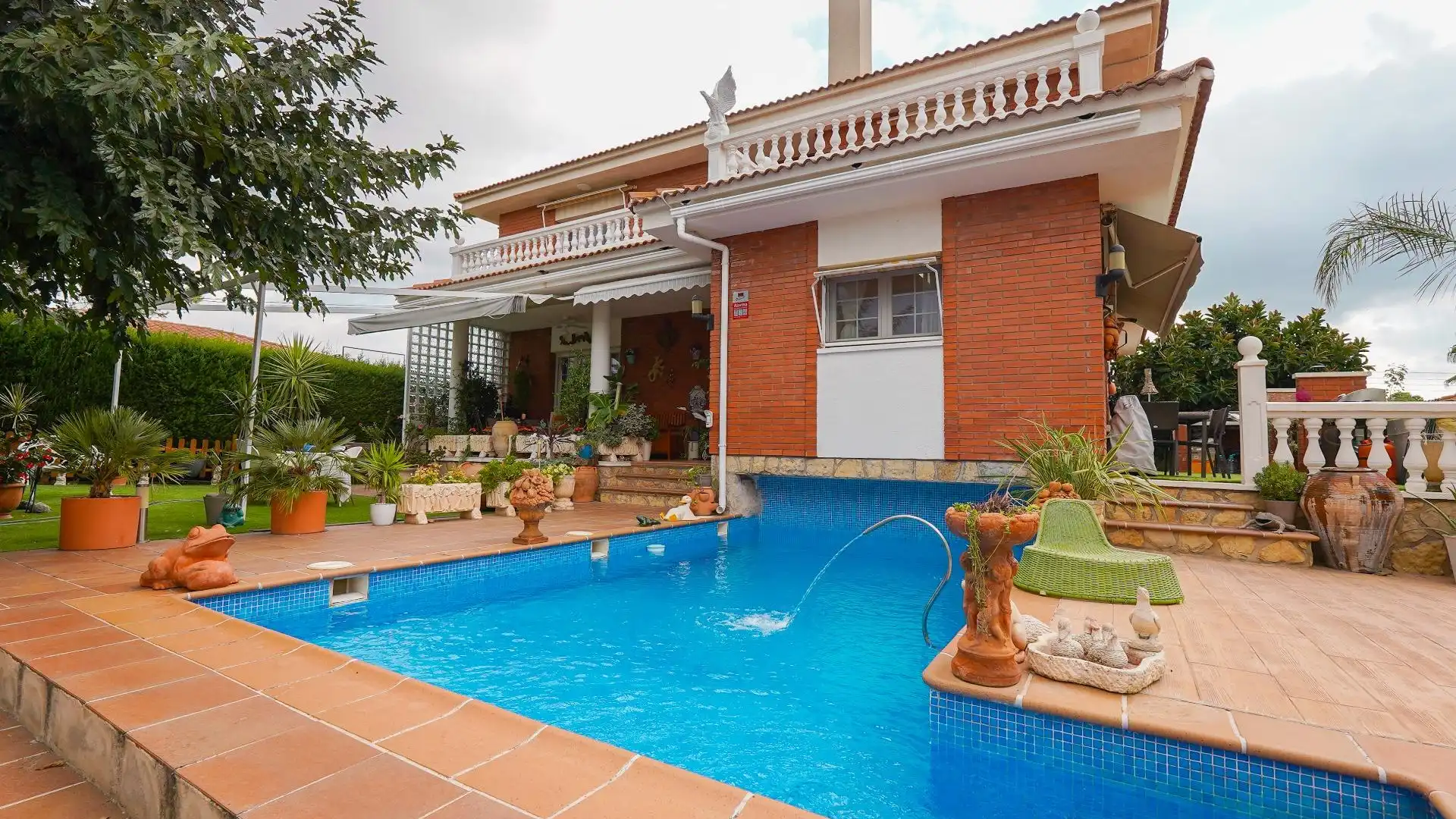 Piscina de Casa o chalet en venta en Mont-roig del Camp con Aire acondicionado, Jardín privado y Terraza