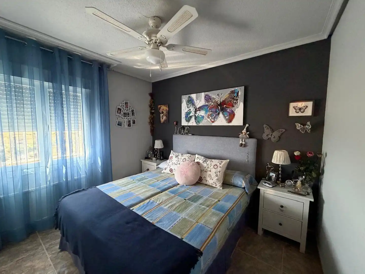 Schlafzimmer von Wohnung zur Miete in Móstoles mit Klimaanlage, Heizung und Parkett