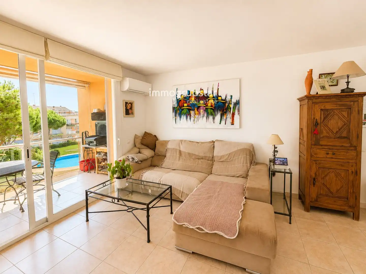 Living room of Attic for sale in Pals  with Air Conditioner, Heating and Terrace