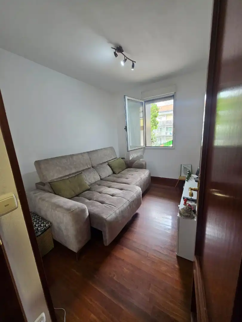 Sala de estar de Piso en venta en Donostia - San Sebastián  con Calefacción, Parquet y Trastero