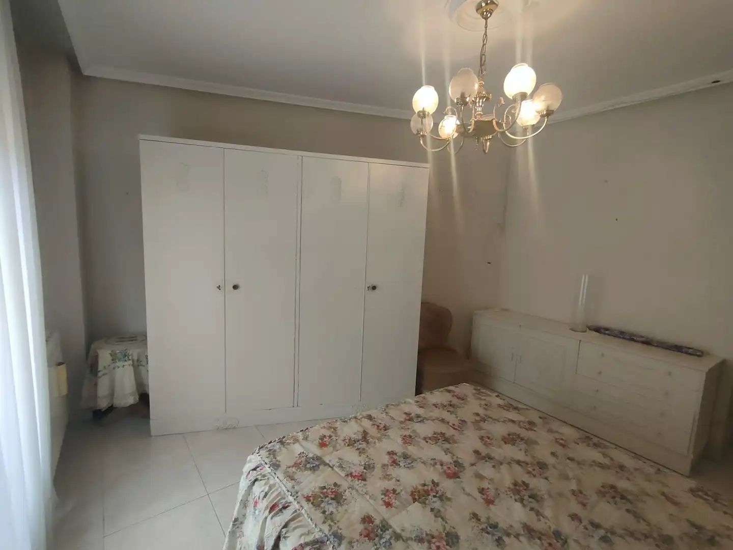 Schlafzimmer von Wohnung zum Verkauf in Benavente mit Heizung, Möbliert und Balkon