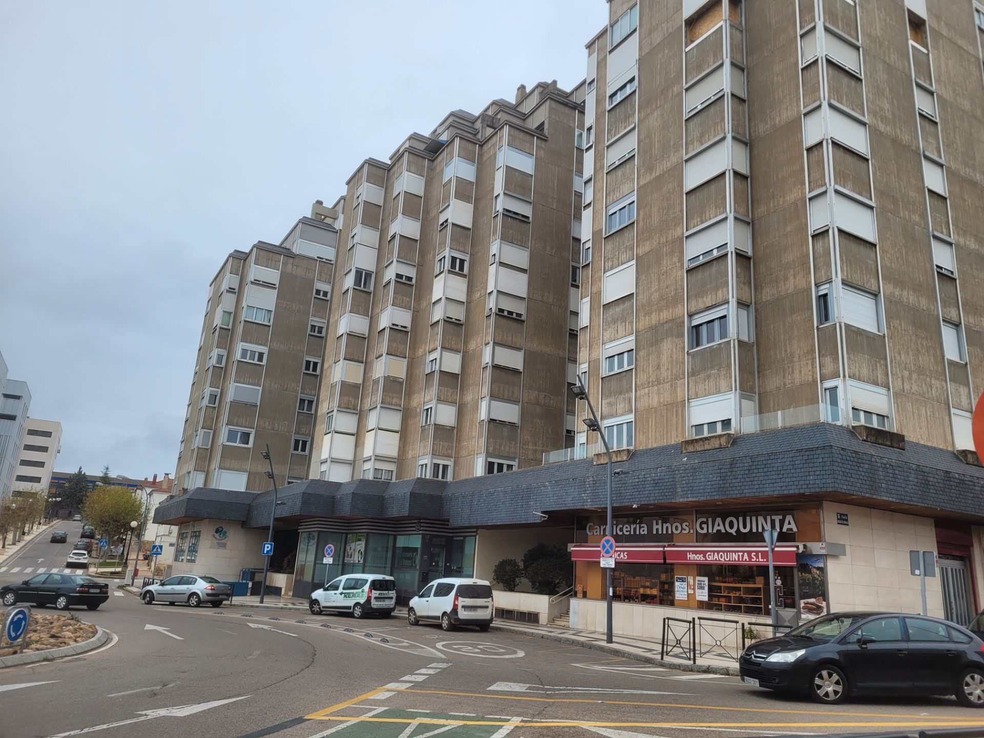 Exterior view of Flat to rent in Soria Capital   with Heating, Parquet flooring and Furnished