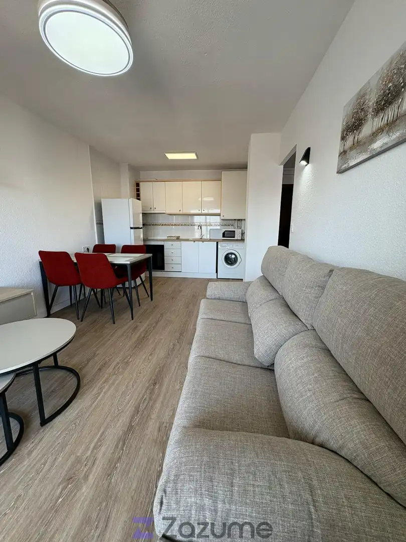 Living room of Flat for rent in Torrevieja  with Air Conditioner, Terrace and Swimming Pool