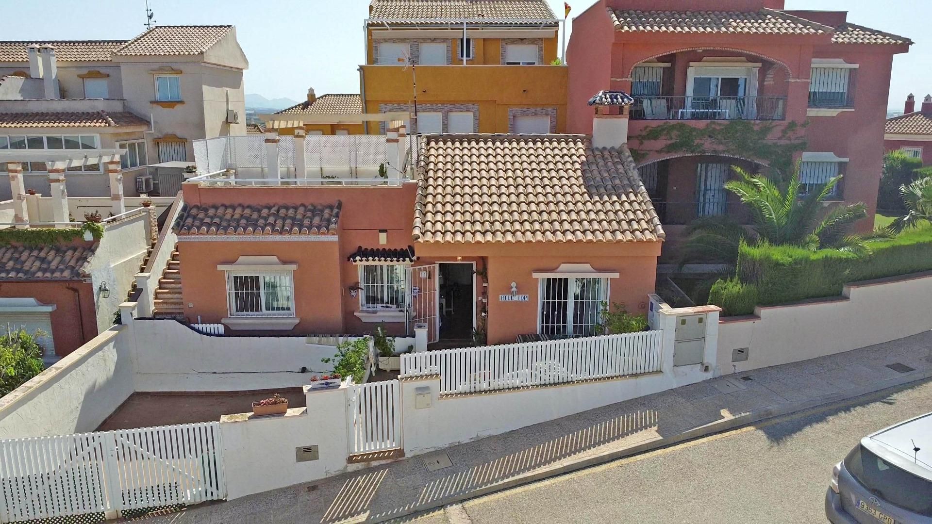 Exterior view of Single-family semi-detached for sale in Cartagena  with Terrace and Community pool