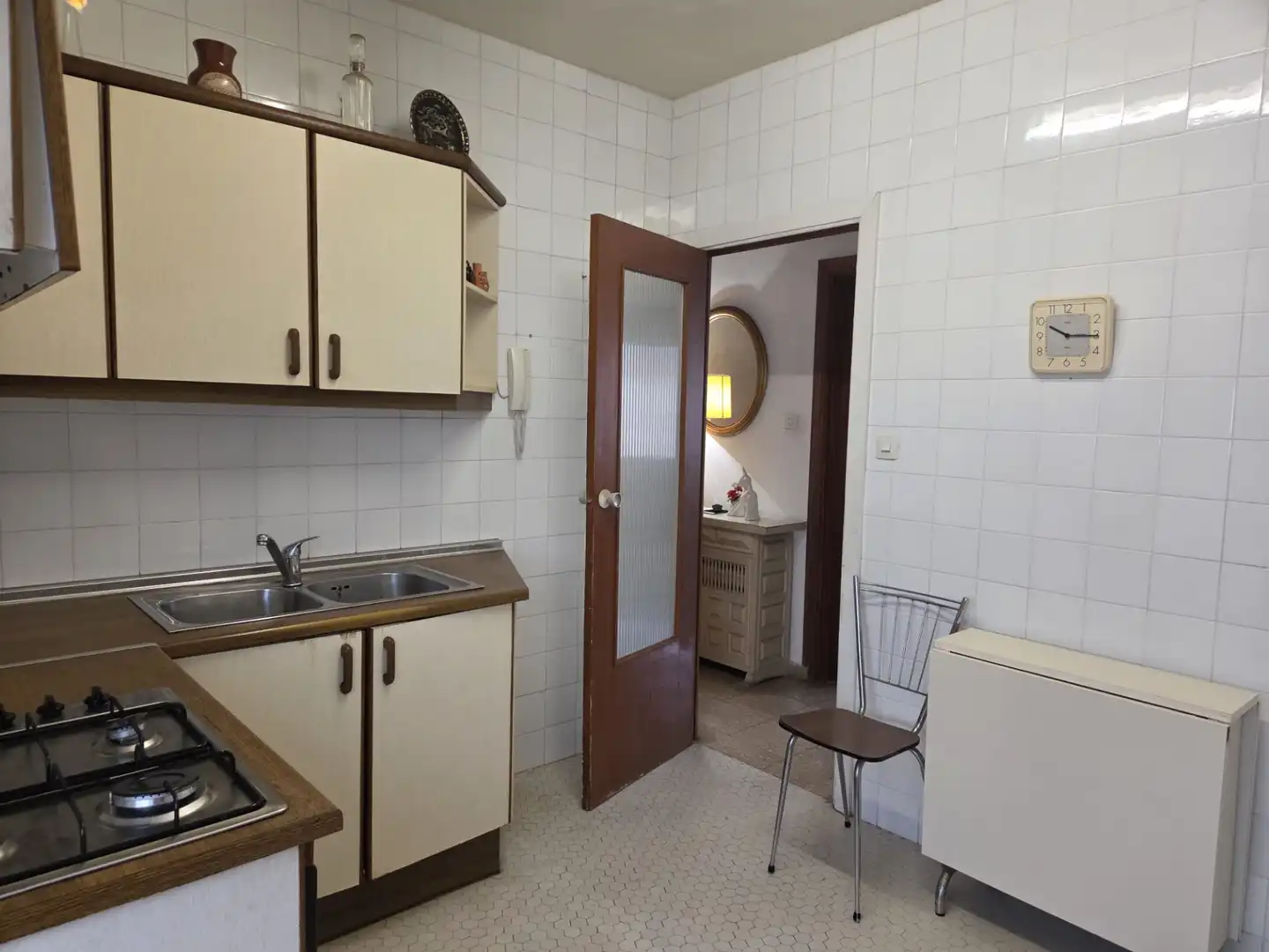 Kitchen of Flat for sale in Badajoz  with Furnished