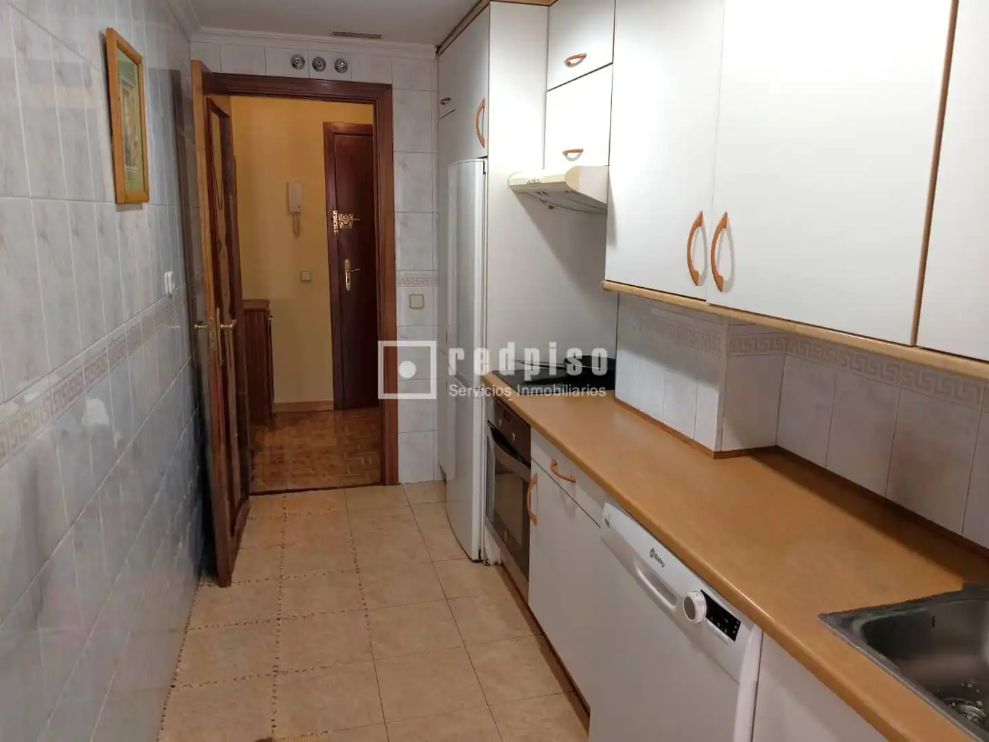 Kitchen of Flat for sale in Madrid  with Air Conditioner, Heating and Parquet flooring