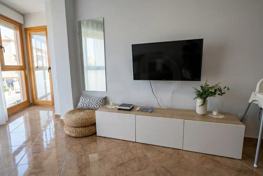 Sala d'estar de Àtic en venda en La Ràpita amb Aire condicionat i Calefacció