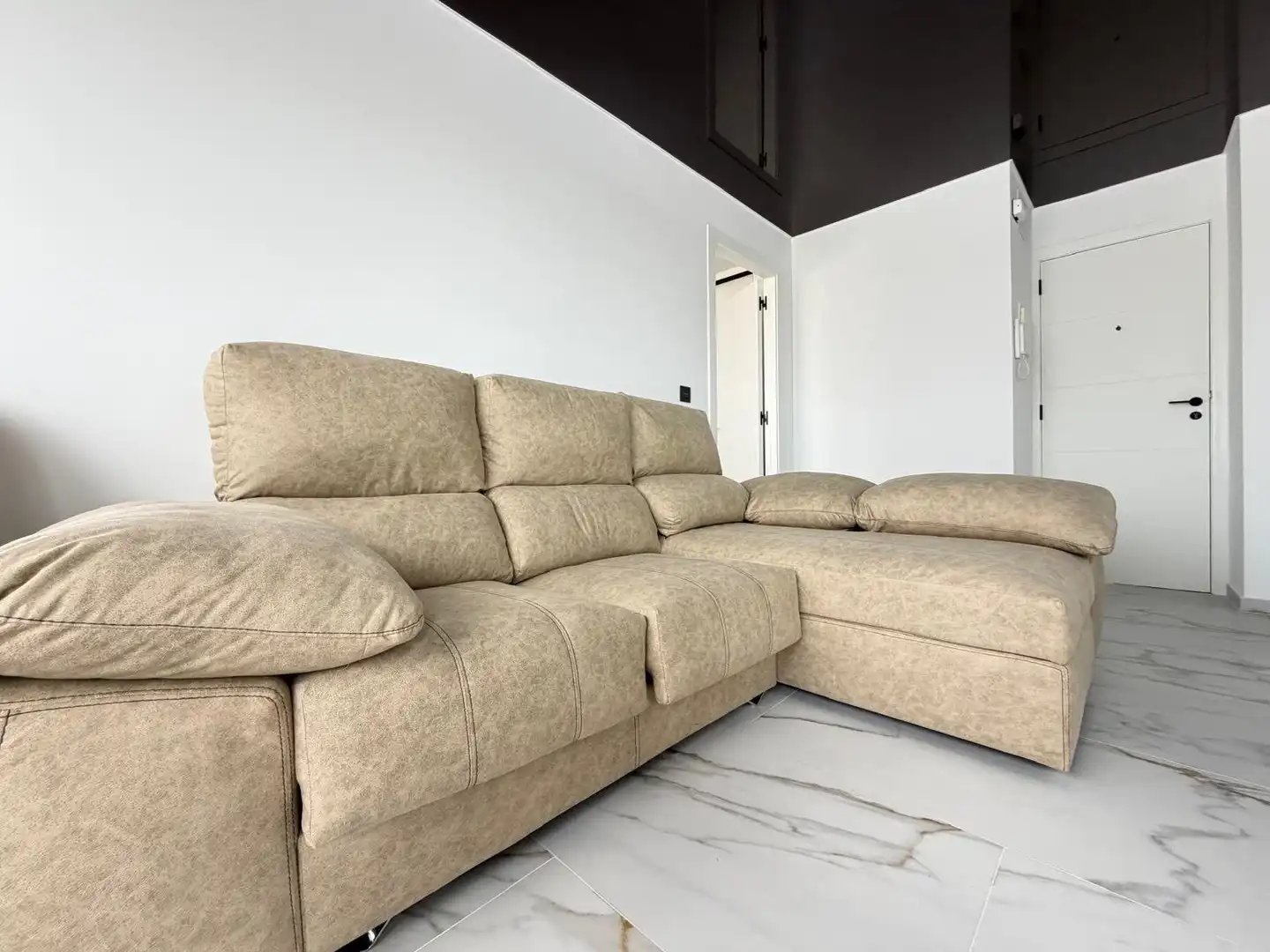 Sala d'estar de Apartament en venda en Orihuela amb Calefacció, Jardí privat i Moblat
