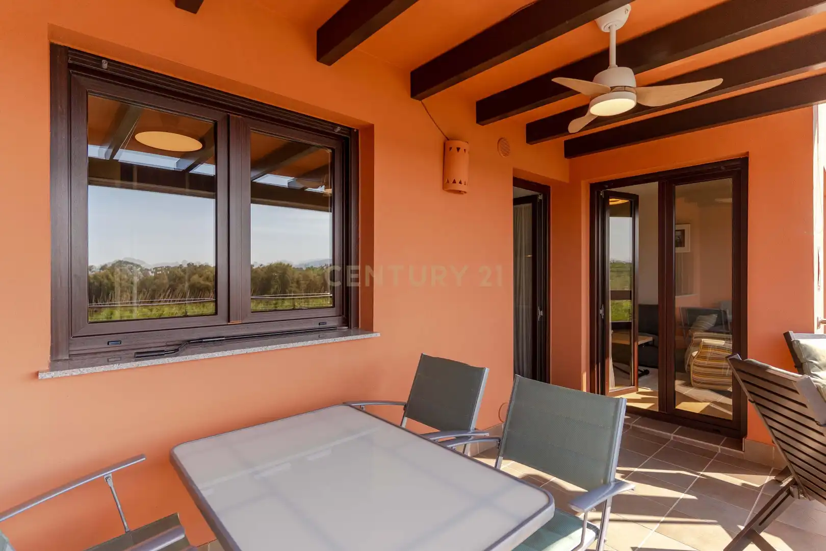 Terrace of Flat for sale in Motril  with Air Conditioner, Private garden and Swimming Pool