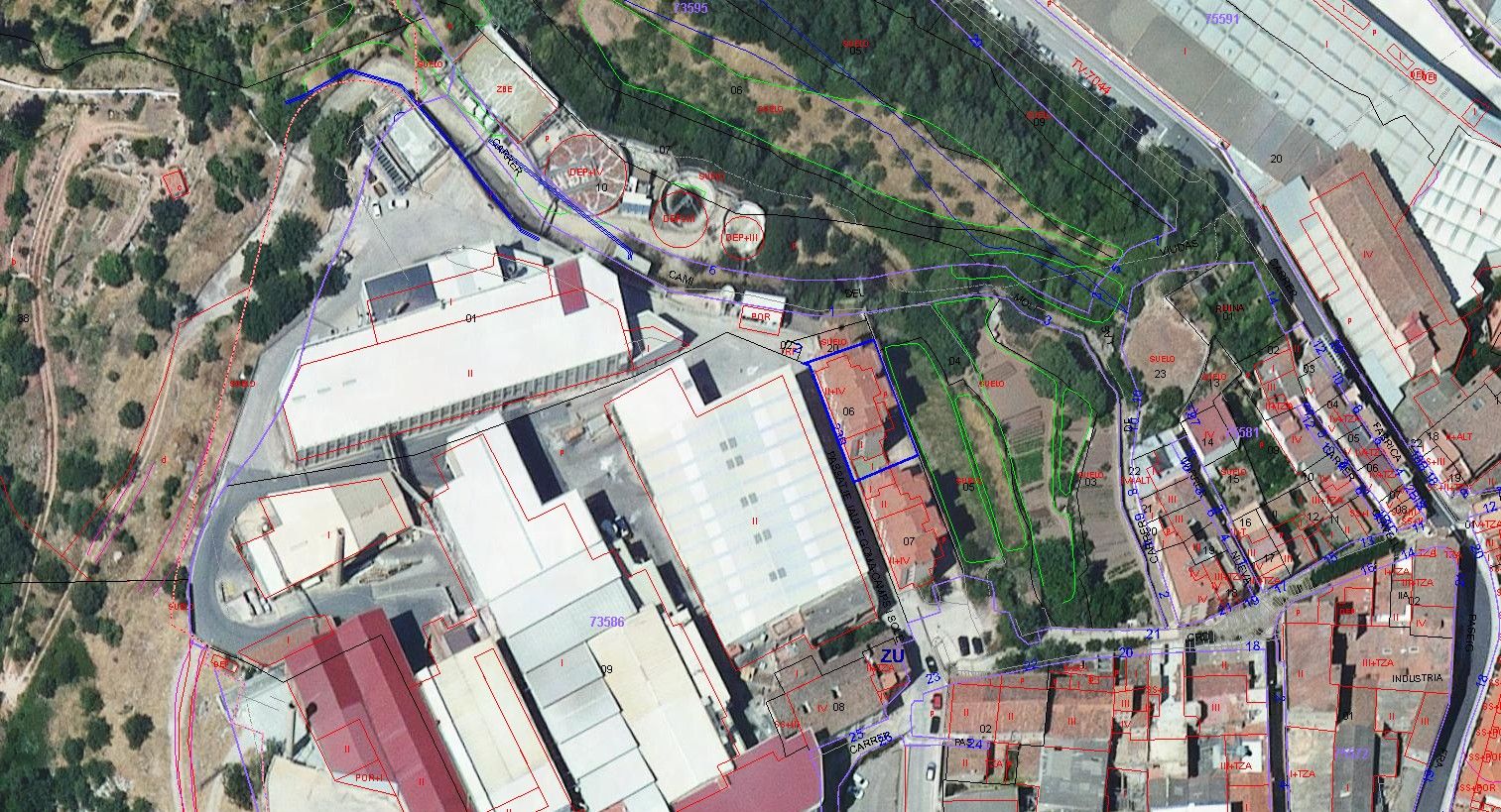 Vista exterior de Pis en venda en La Riba