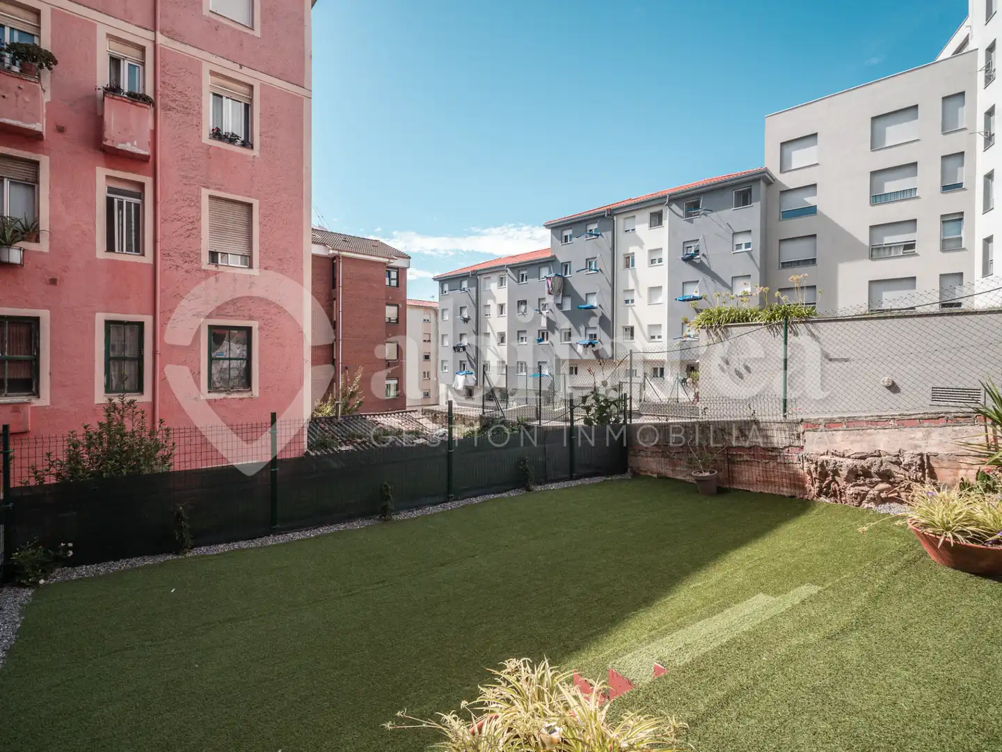 Terraza de Piso de alquiler en Santander con Jardín privado, Amueblado y Horno
