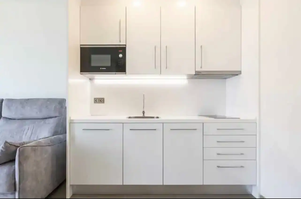 Kitchen of Flat for sale in Benidorm  with Air Conditioner, Heating and Terrace