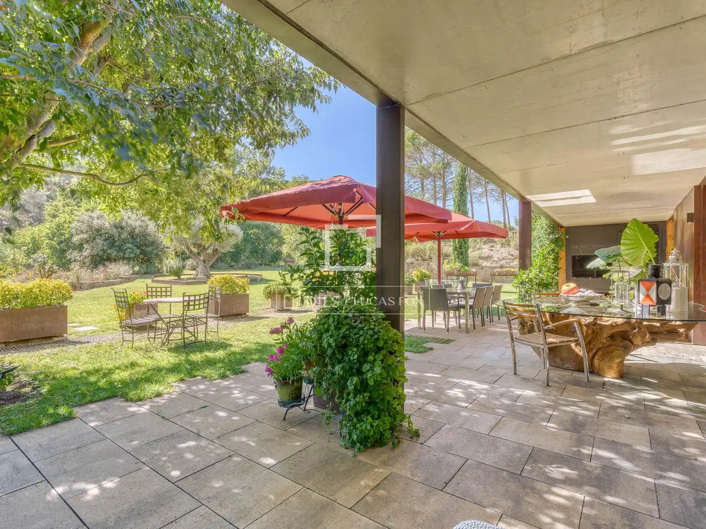 Terraza de Finca rústica en venta en Boadella i les Escaules con Calefacción, Jardín privado y Terraza