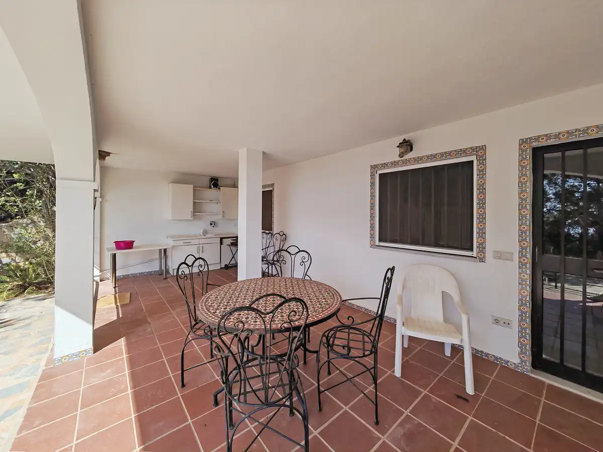 Terrassa de Casa o xalet en venda en Estepona amb Aire condicionat, Jardí privat i Terrassa