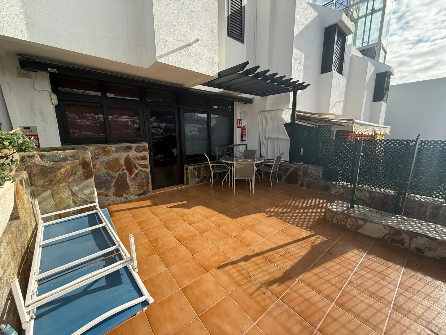Terrassa de Casa adosada en venda en Mogán amb Jardí privat, Terrassa i Traster