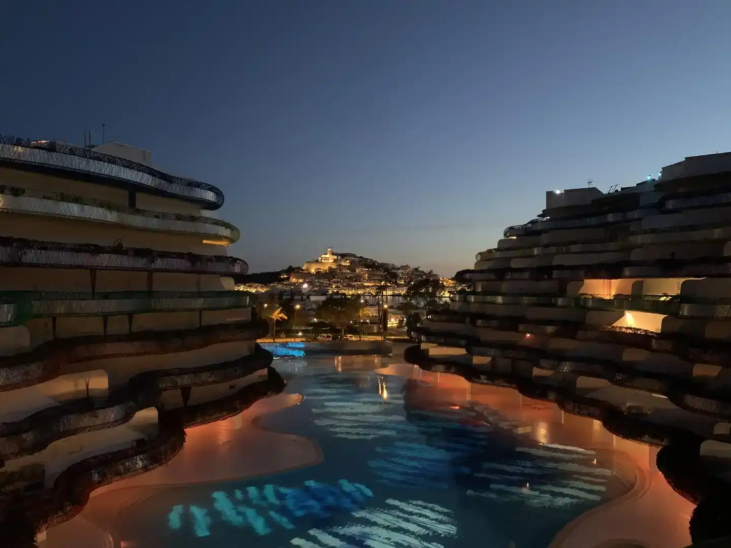 Schwimmbecken von Wohnungen zur Miete in Eivissa mit Klimaanlage, Schwimmbad und Balkon