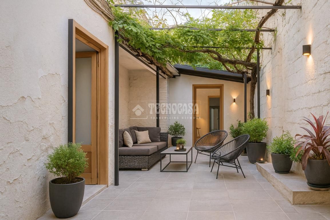 Terraza de Casa adosada en venta en Granollers con Jardín privado, Terraza y Trastero