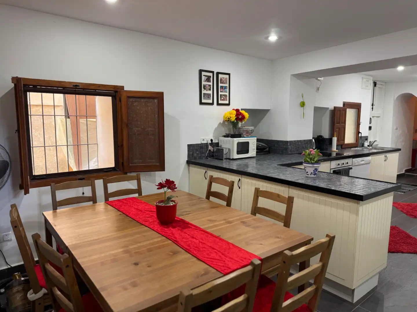 Cocina de Casa o chalet en venta en Cehegín con Aire acondicionado, Jardín privado y Terraza