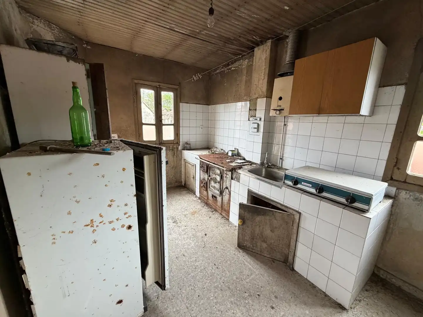 Cuina de Finca rústica en venda en Vilamarín amb Balcó