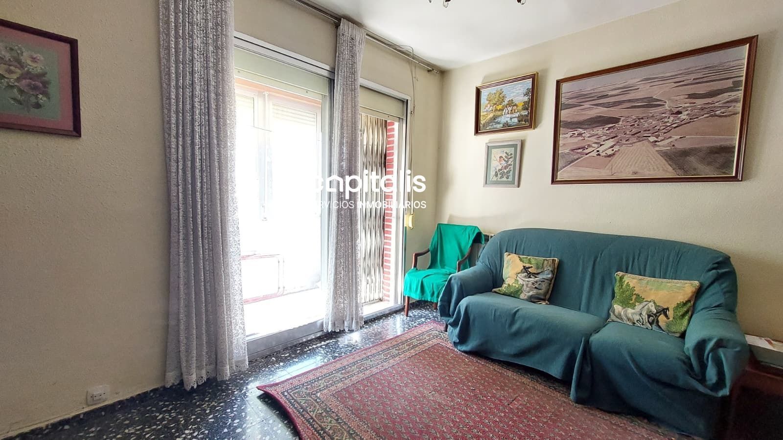 Bedroom of Flat for sale in  Madrid Capital  with Terrace