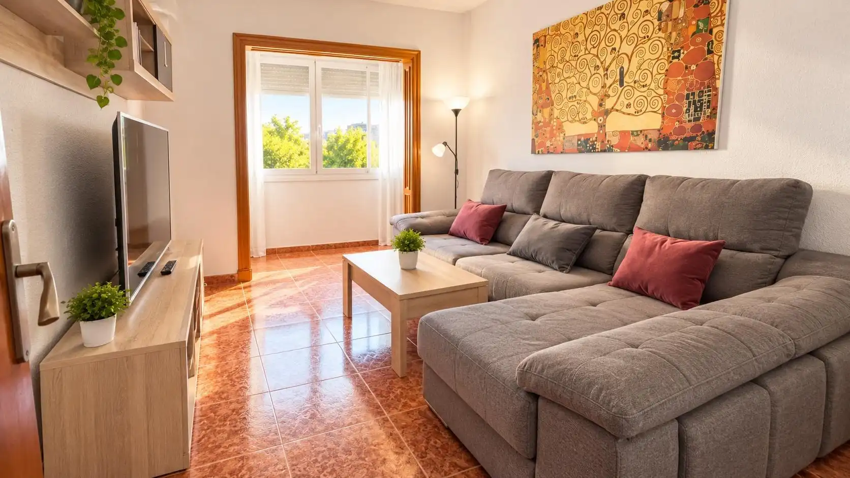 Wohnzimmer von Wohnungen zum Verkauf in Calera de León, Badajoz