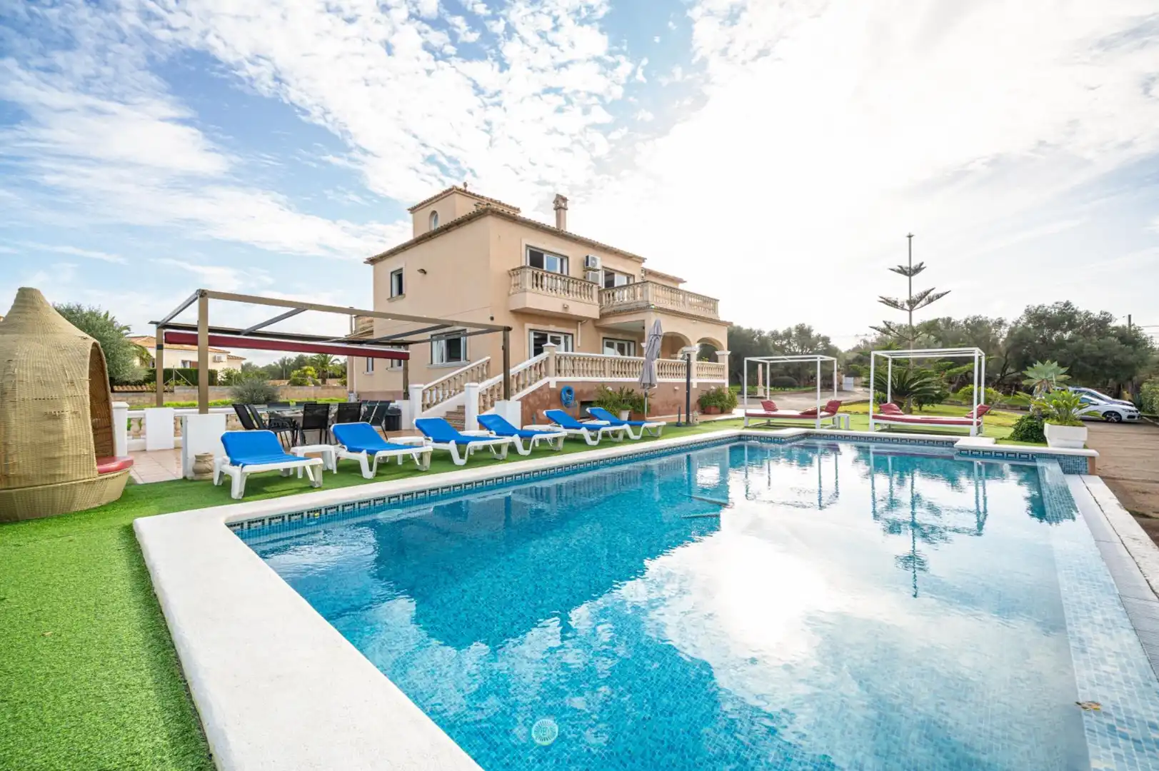 Piscina de Casa o chalet en venta en  Palma de Mallorca con Aire acondicionado, Calefacción y Jardín privado