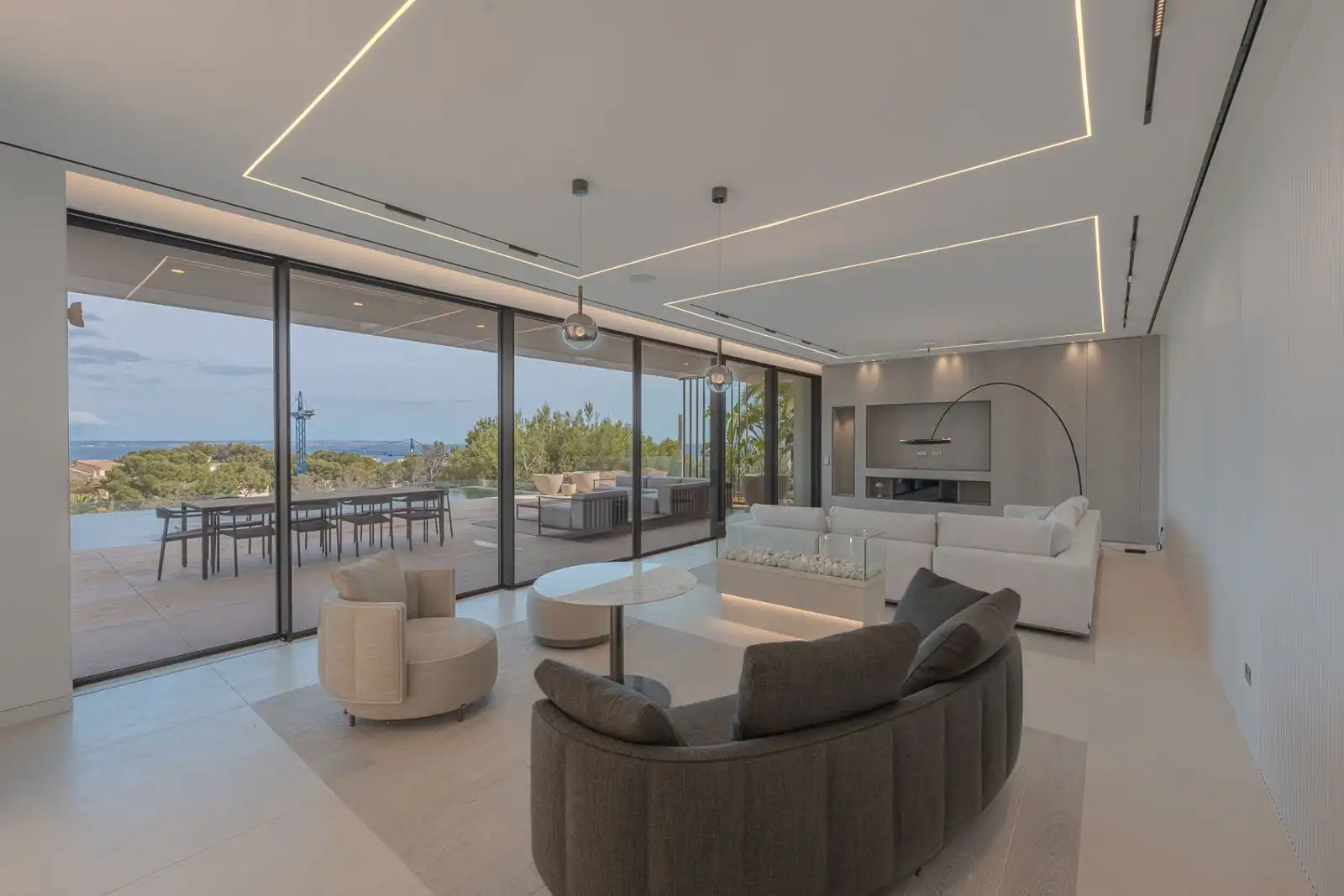 Living room of Houses for sale in Calvià  with Air Conditioner, Heating and Private garden