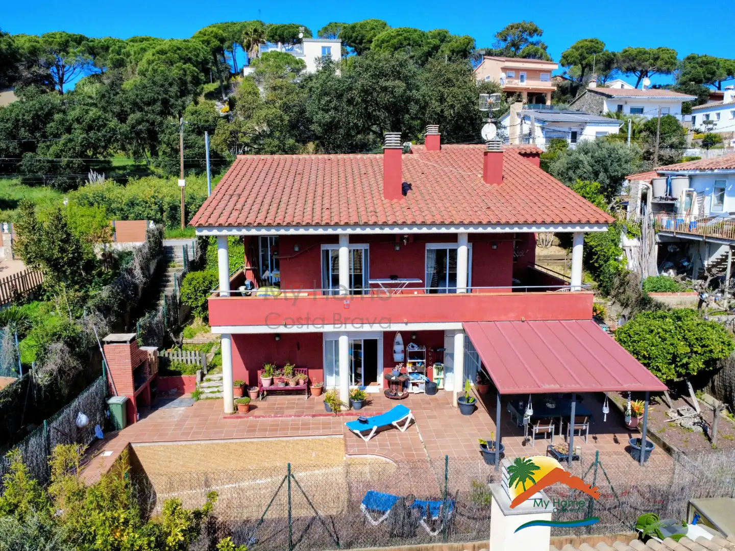 Exterior view of Houses for sale in Tordera  with Air Conditioner, Heating and Private garden